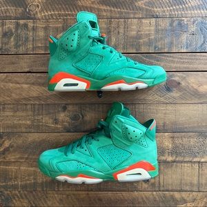 Air Jordan 6 Retro Nrg ‘Green Suede Gatorade’